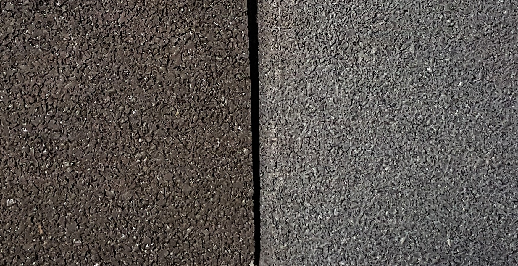 Structuur fitness vloer tegel- grijze kleur en zwart