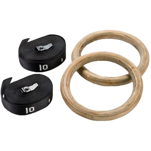Wooden gym rings 32 mm